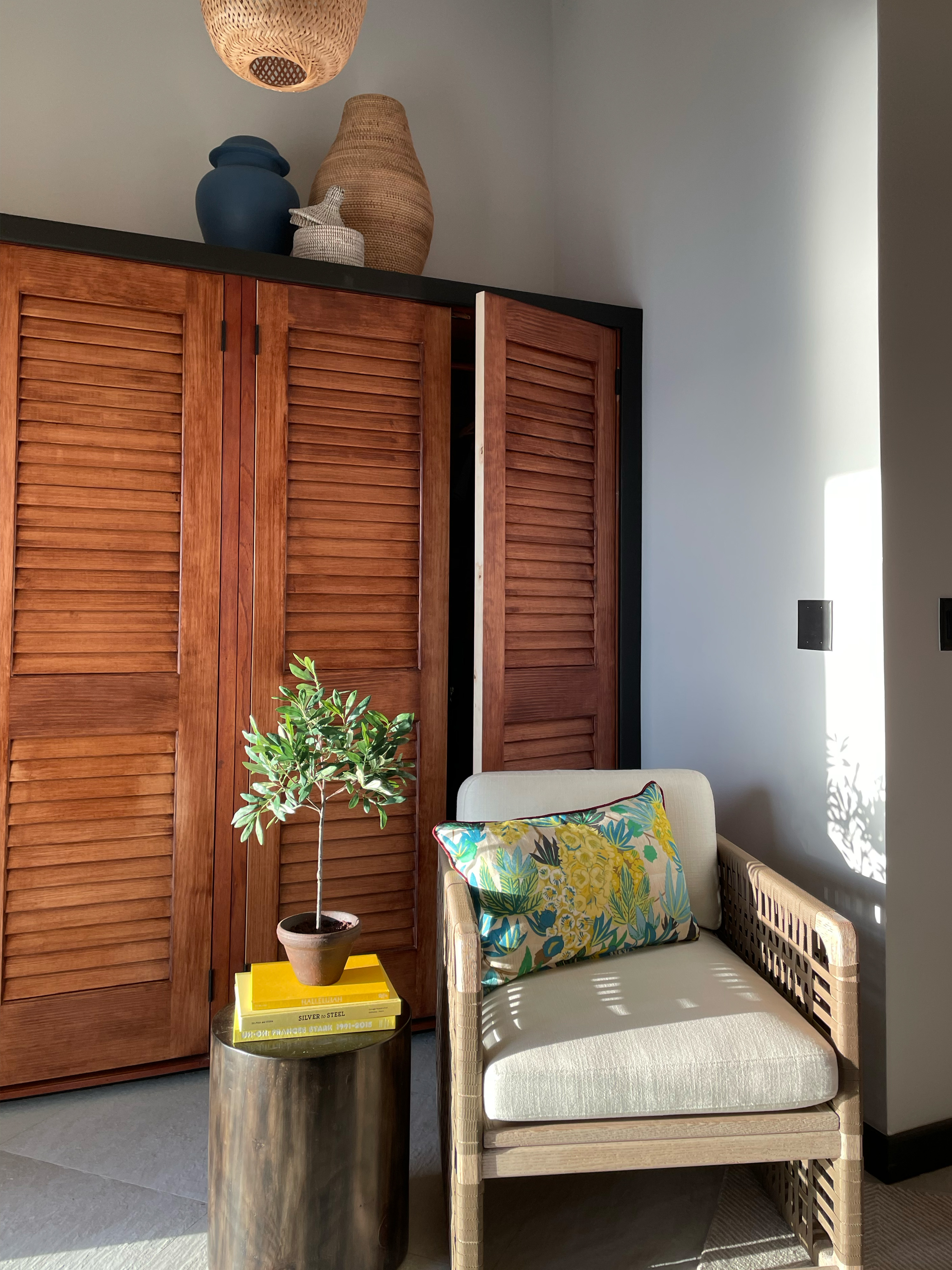 Antigua Tamarind Hills - guest room detail, schumacher detail