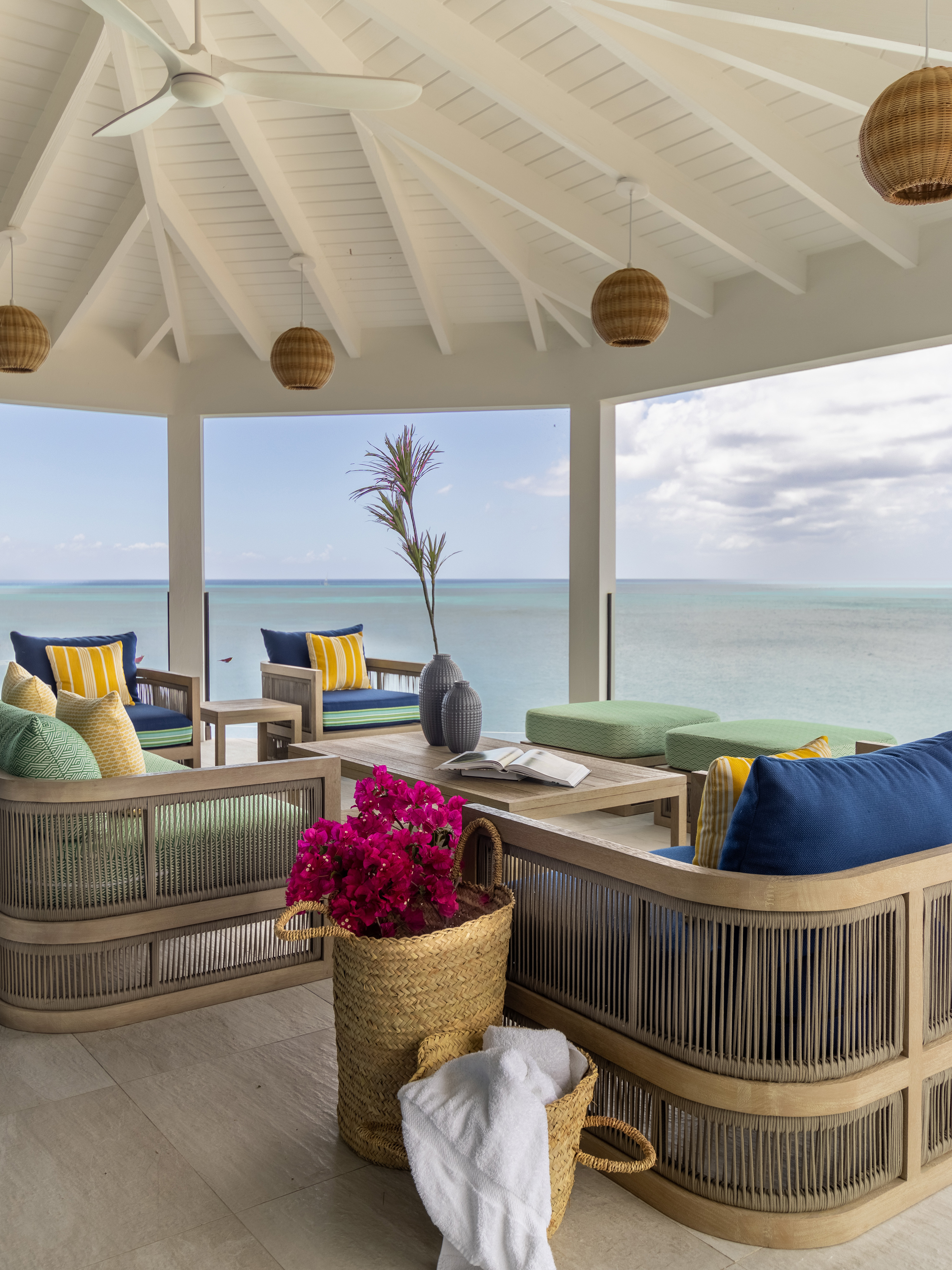 Antigua Tamarind Hills - master suite outdoor sitting area