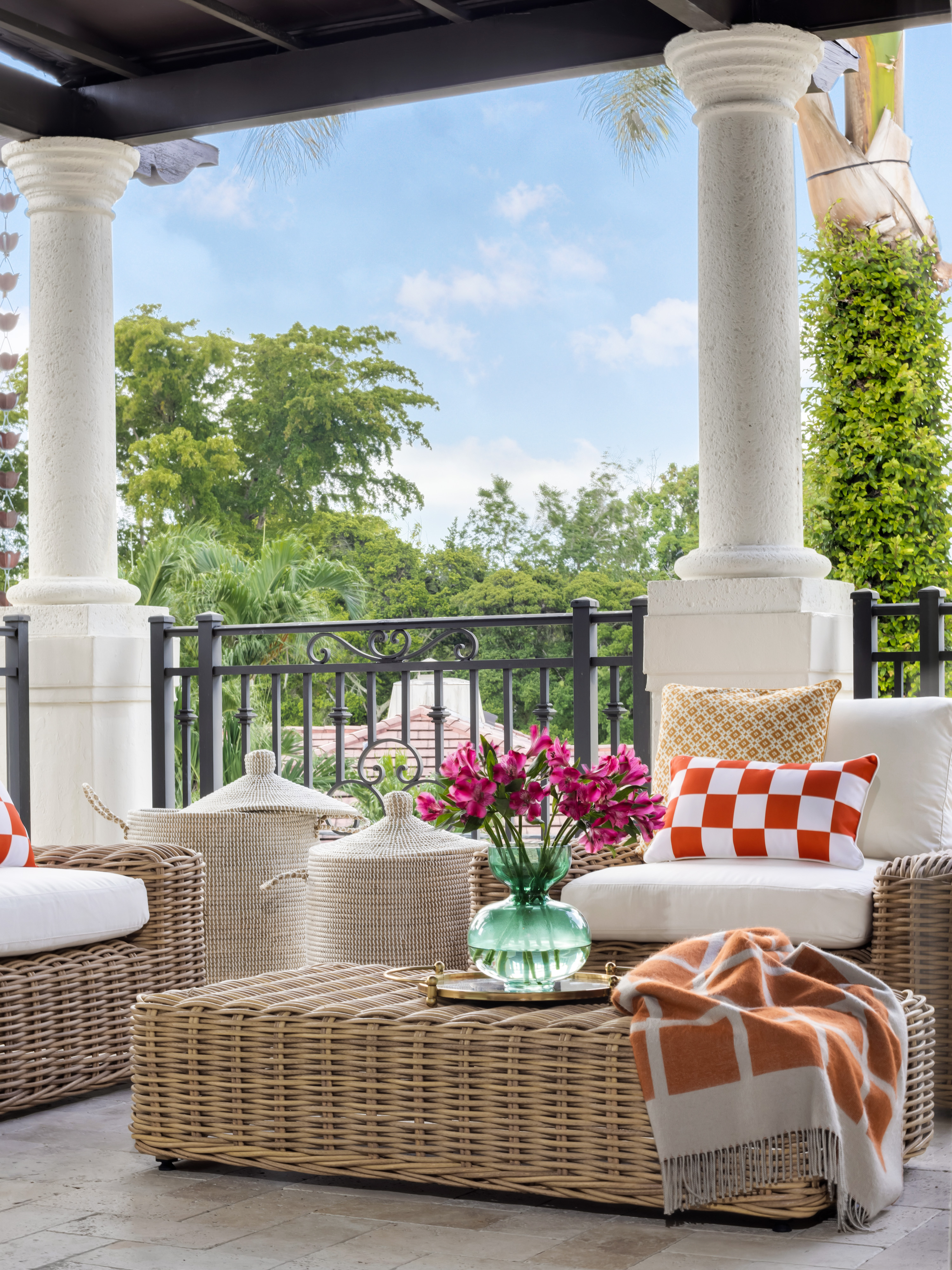 pinecrest, fl residence project - master bedroom balcony